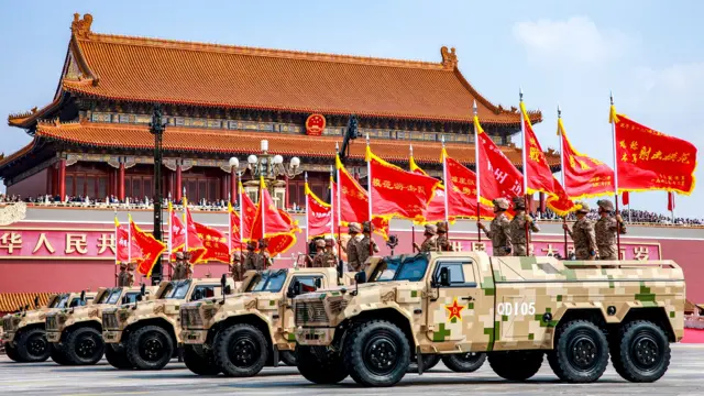 Desfile Militar Chinês e a Política de Tarifas de Trump: Entenda as Tensões Globais - Imagem do artigo original