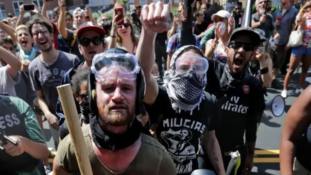 Trump designa Antifa como ‘Organização Terrorista’ nos EUA - Imagem do artigo original