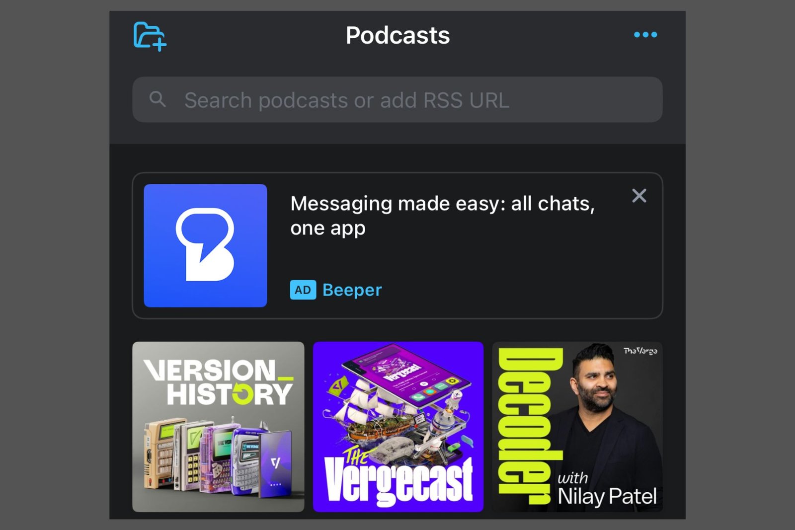 Pocket Casts exibe anúncios para usuários com acesso vitalício - Imagem do artigo original