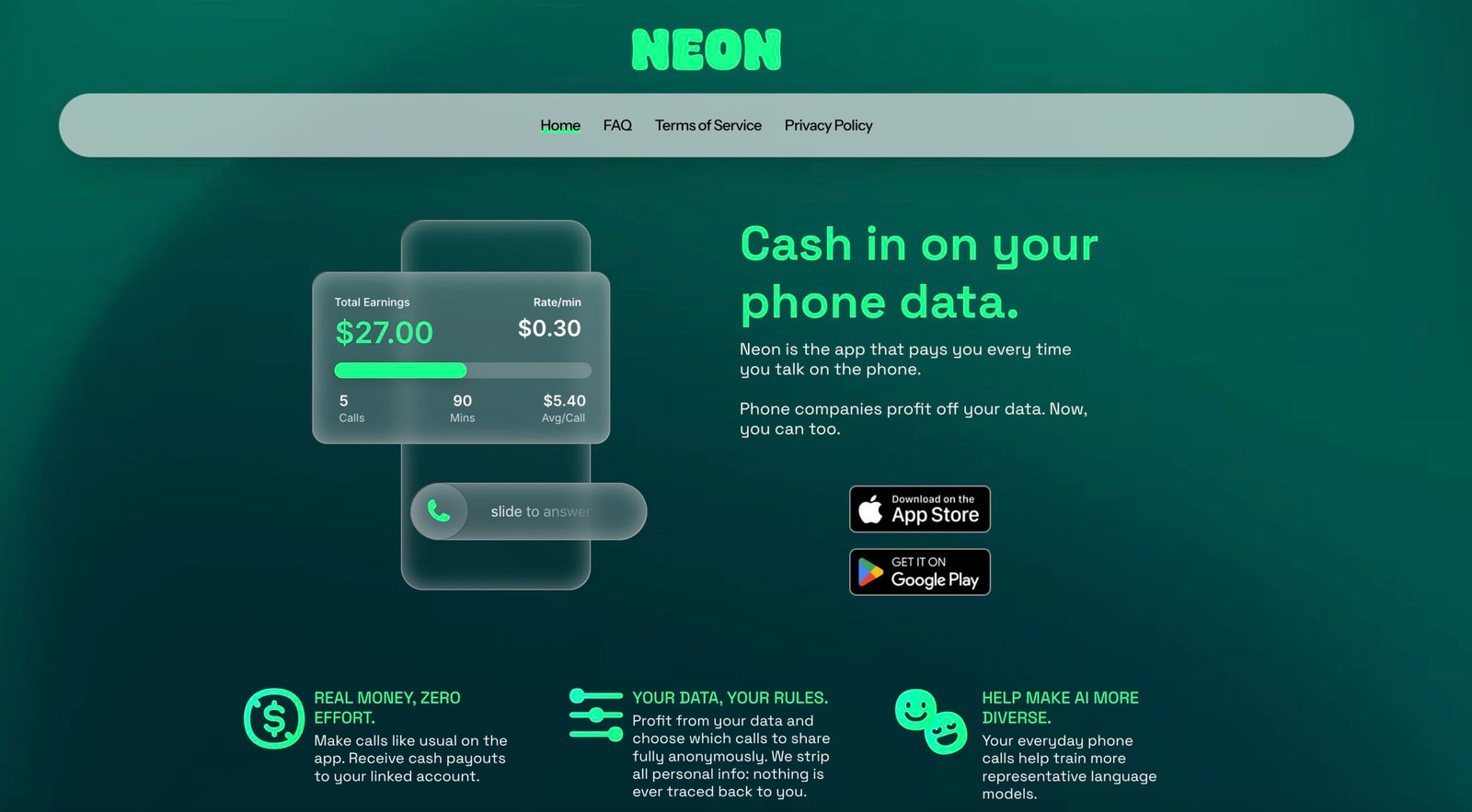 Aplicativo Neon Grava Chamadas, Vende Dados a IA e Vira Top App - Imagem do artigo original