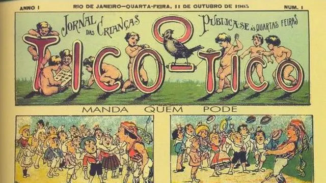 O Tico-Tico: pioneira da leitura infantil no Brasil - Imagem do artigo original