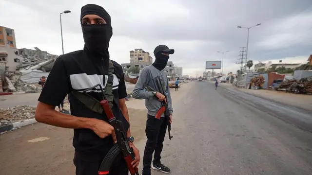 Hamas intensifica controle em Gaza pós-cessar-fogo e desafia rivais - Imagem do artigo original
