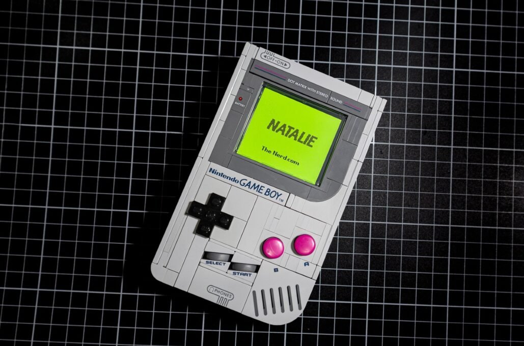 Kit Lego Game Boy: chips Nintendo autenticam experiência - Imagem do artigo original