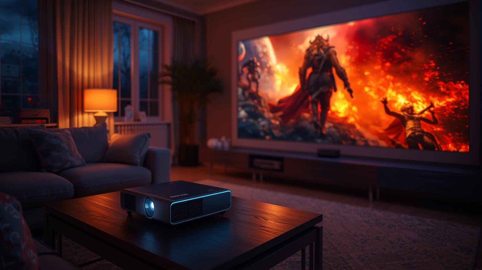 projetor portátil 4K